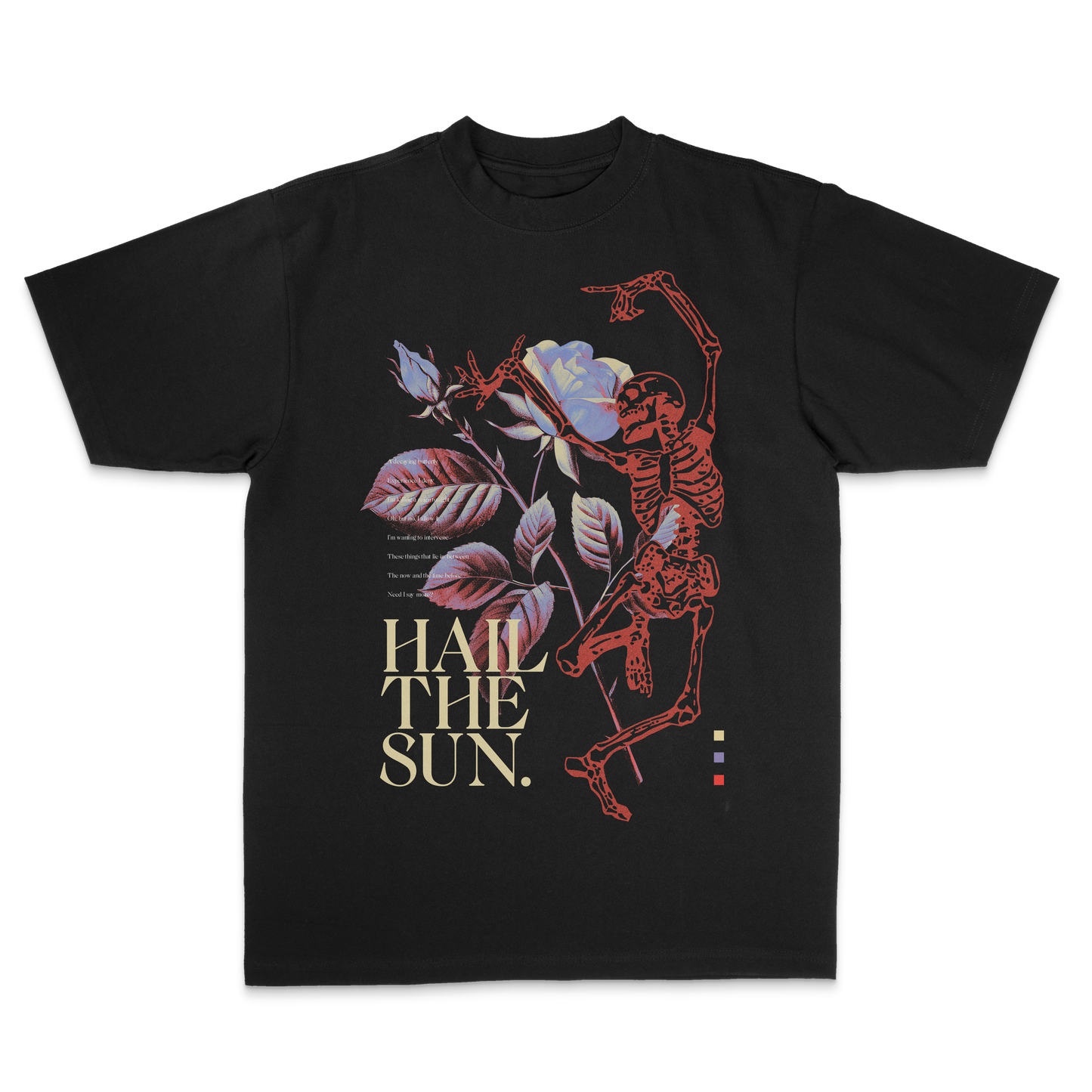 Floral Skull Tee