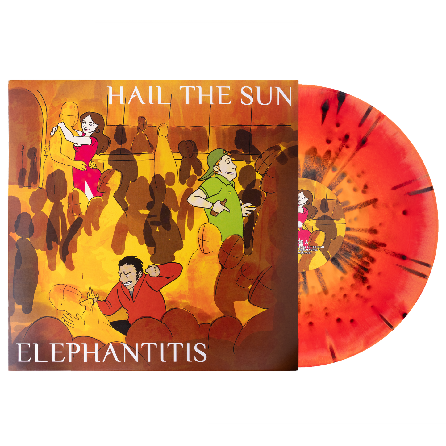 Elephantitis - Vinyl (Orange & Yellow w/ Brown Splatter)