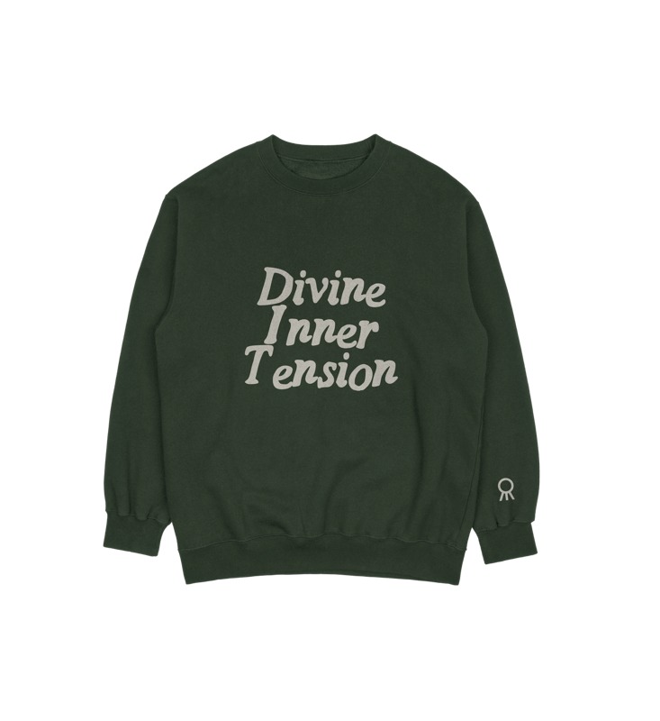 DIT Print Crewneck Sweater