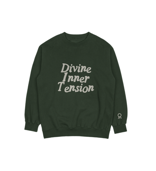 DIT Print Crewneck Sweater