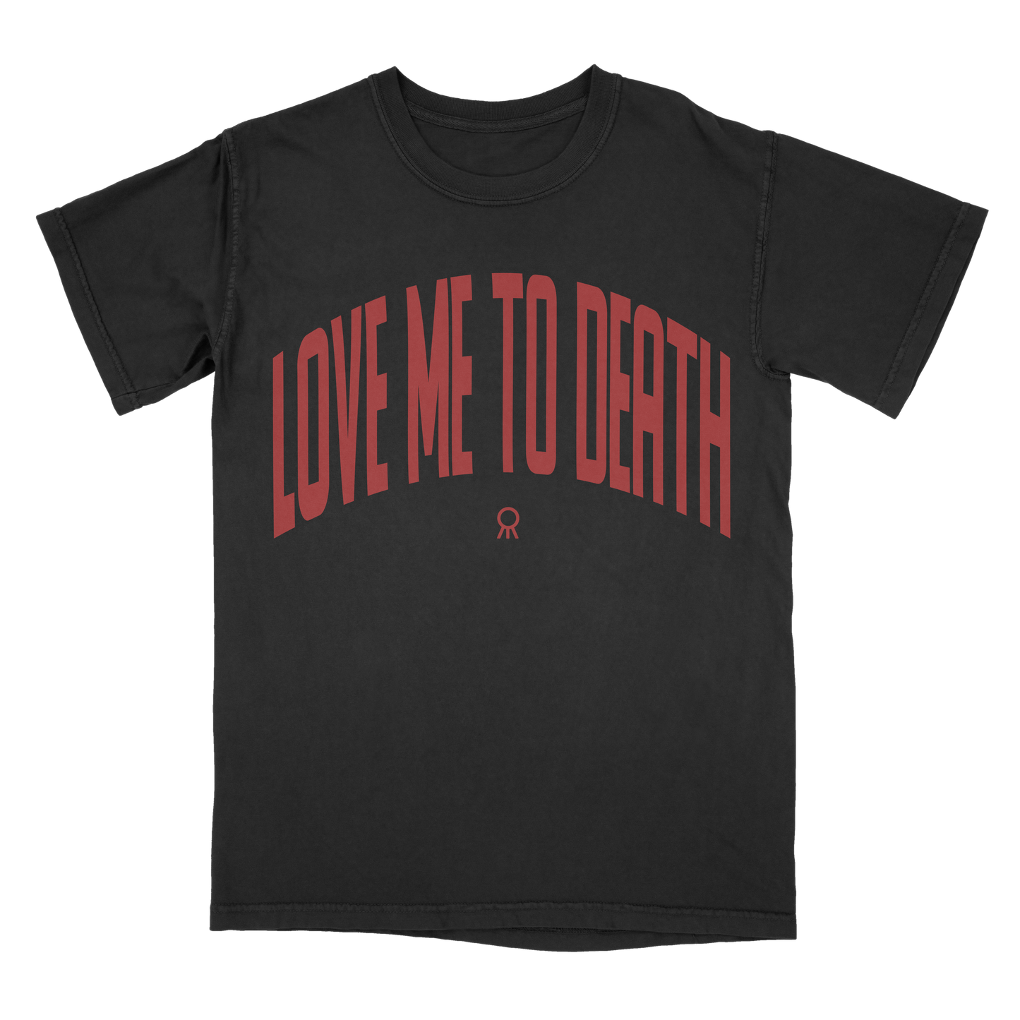 Love Me To Death Varsity Tee