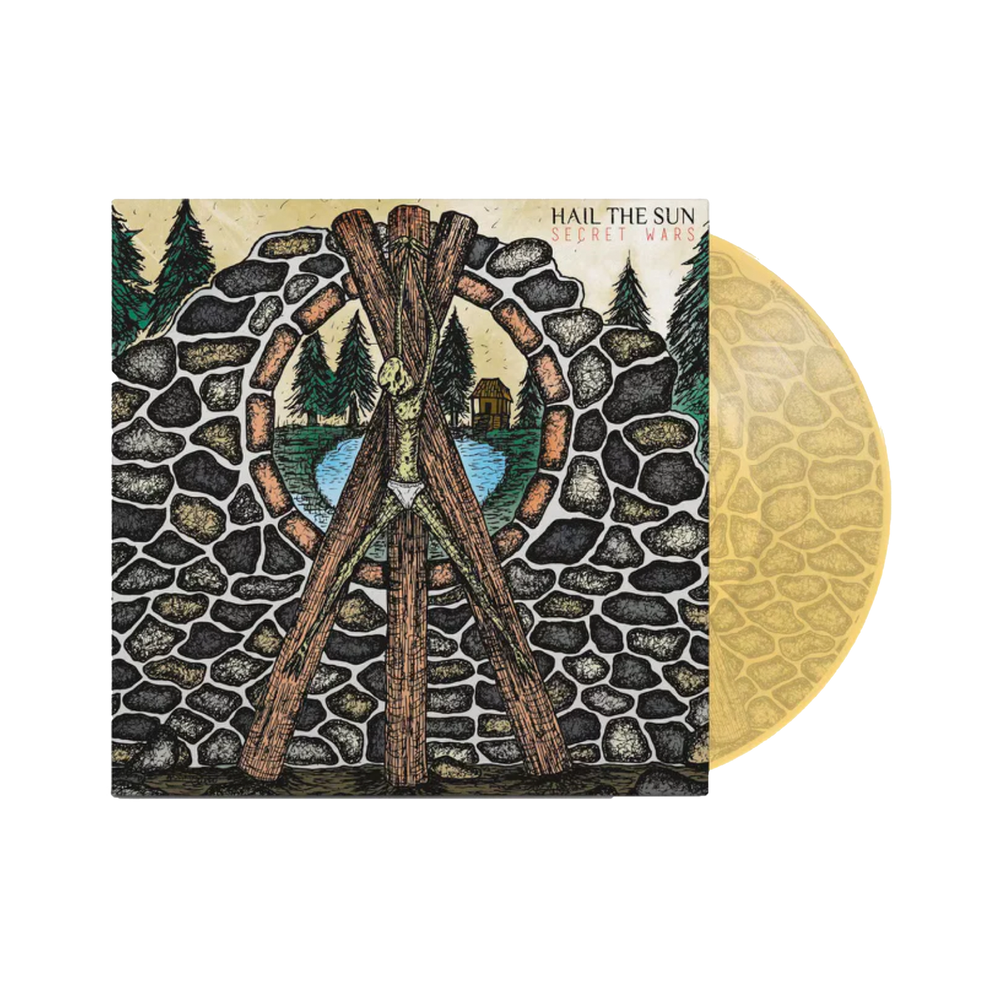 Secret Wars - Vinyl (Transparent Gold w/ Screen Printed B-Side)