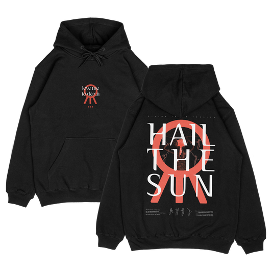 Love Me To Death Hoodie (Black/Orange)