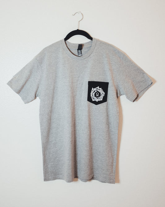 Grey Pocket Tee