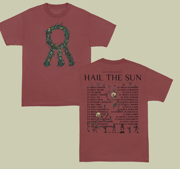 New Age Filth Tour Dates Shirt (Terra Cotta)