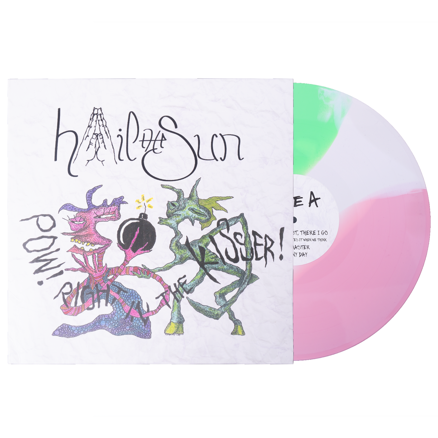 POW! Right In The Kisser - Vinyl (Tri-Color Pink/Green/White)