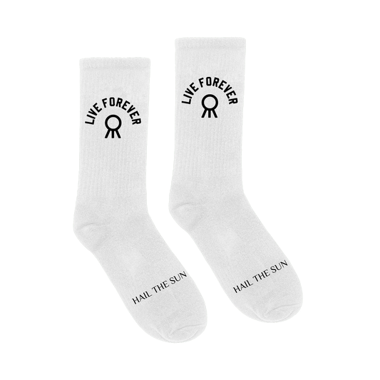 "Live Forever" Socks