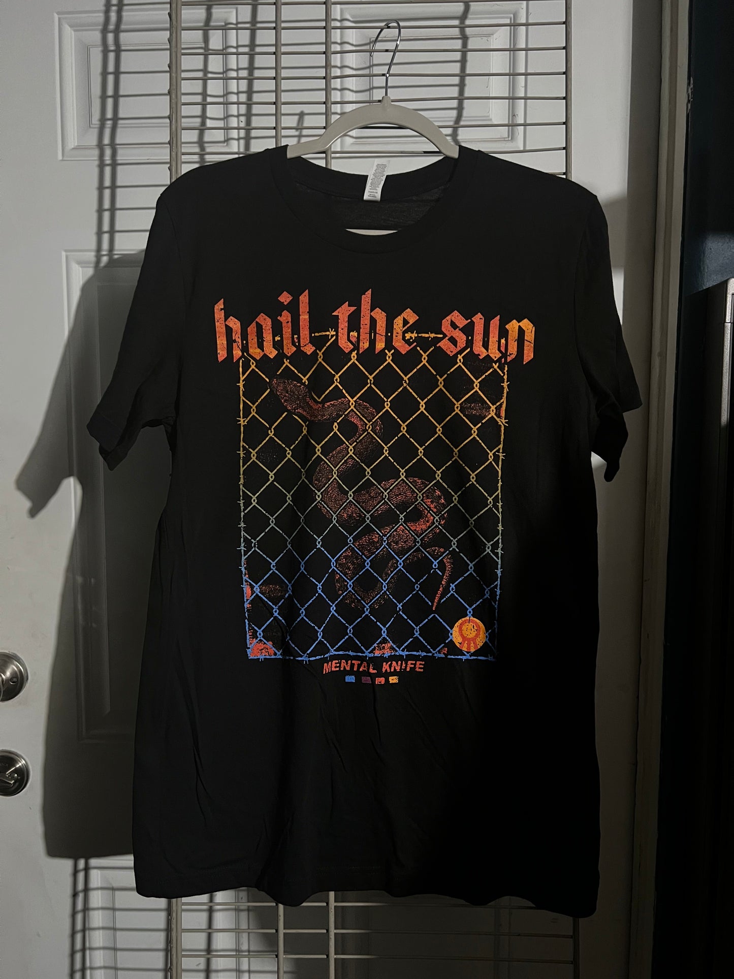 HTS Mental Knife Snake Behind The Fence Tee